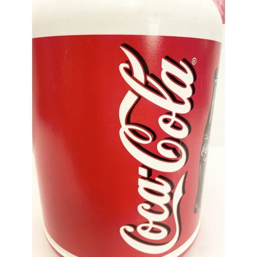 VINTAGE 2001 Whirley Coca Cola 64 oz Insulated Travel Mug Jug with Lid USA Coke